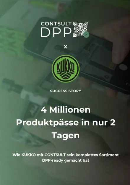 Deckblatt der KUKKO Success Story von CONTSULT DPP
